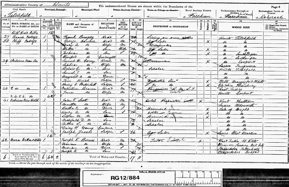 1891 census